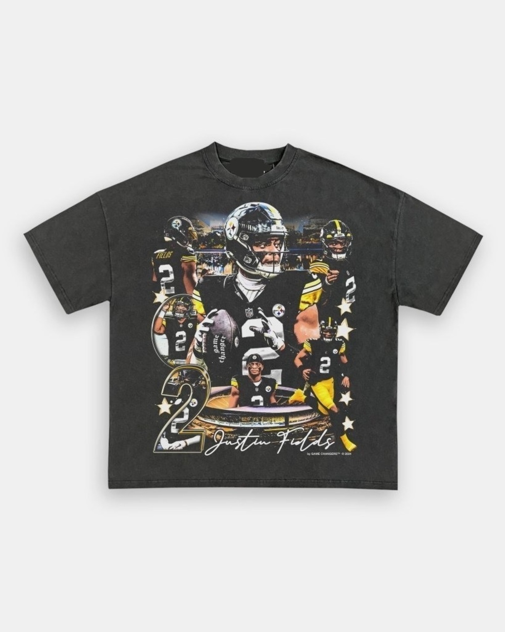 JUSTIN FIELDS STEELERS TEE